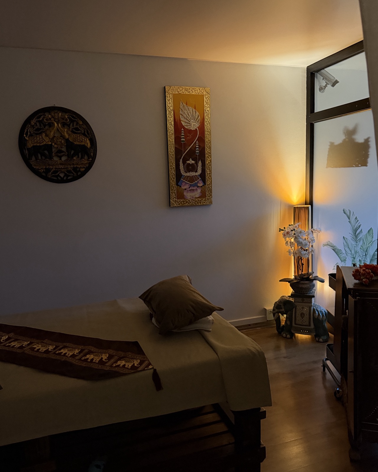Traditioneller Massage Raum